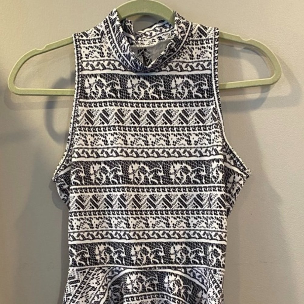 Sleeveless Skater Dress